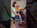 Before Vs After Correcting Piano Posture Posture Pianotips Shorts