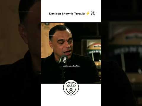 Denilson Show vs Turquia #shorts #seleçãobrasileira