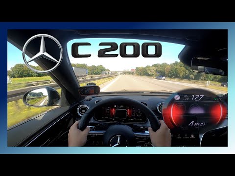 2021 (W206) Mercedes-Benz C200 (204HP) | 100-200km/h & 0-100km/h | ACCELERATION