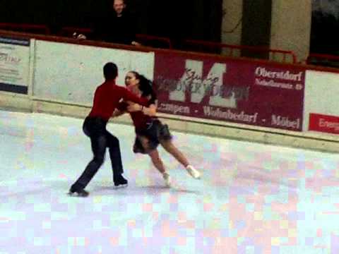 Misato Komatsubara   Andrea Fabbri   Free Dance Bavarian Open 2015