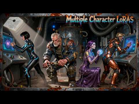 FreeFuse = Multiple Character LoRAs for Z-Image Turbo, Flux & SDXL in ComfyUI