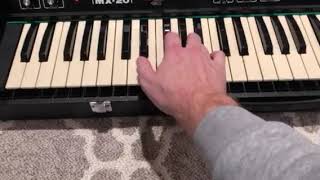 Video thumbnail for 1975 Multivox MX-20 by Dustin Altick