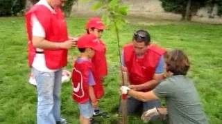 preview picture of video 'Plantación 400 frutales en Lugones- I Fiesta de la Naturaleza'