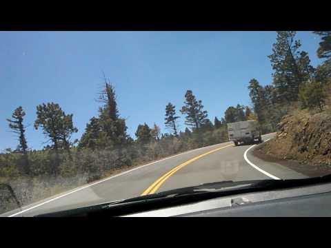 Driving on Hwy 64 from Angel Fire to Taos