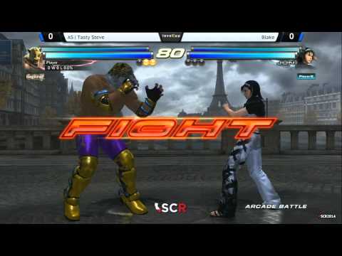 AS Tasty Steve vs Blake - Tekken Tag 2 - SCR2014 DAY2