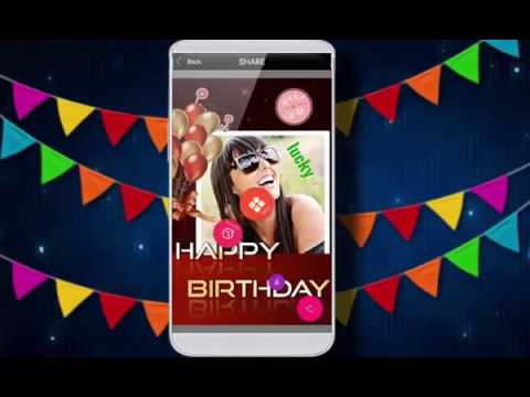 Birthday - Photo Frames,Greeti Video