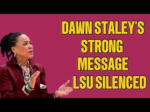 Dawn Staley SILENCES LSU in Baton Rouge 😳🔥 STRONG Postgame Message After Statement Win!