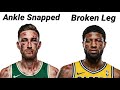 The Worst Injuries In NBA History