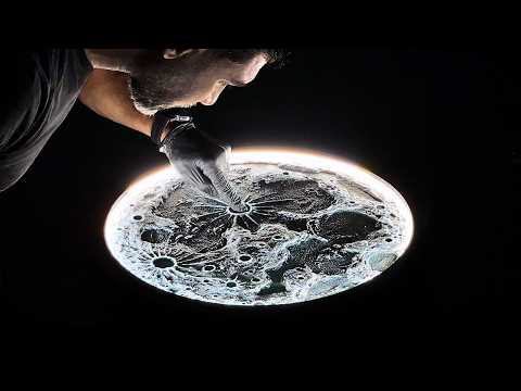 Touch the Moon : How to Make Glowing Moon Decor | Easy & Stunning 🌕✨