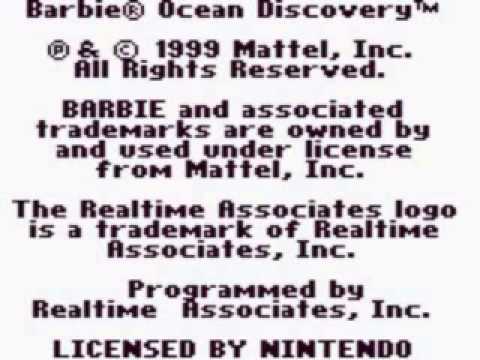 Barbie's Ocean Discovery Game Boy