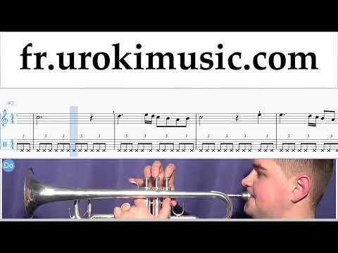 Comment Jouer de la Trompette Schubert - Ave Maria Tab Tablature Partie#2 um-b829