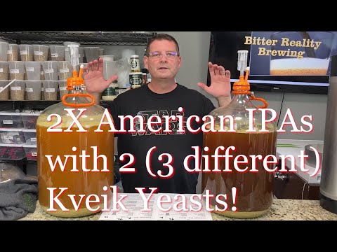 2x American IPA - Anvil Foundry Adapter - BHE and 2 (3) Kveik Yeasts