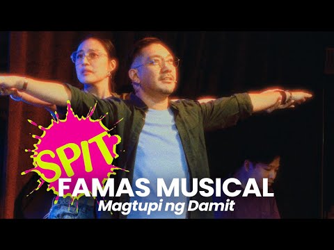 SPIT in an award-winning musical about folding clothes! | FAMAS | Magtupi ng Damit