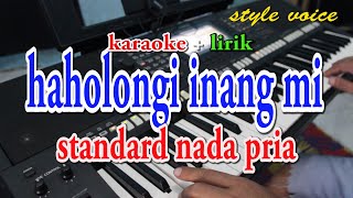 Download lagu HAHOLONGI INANG MI STYLE VOICE... mp3