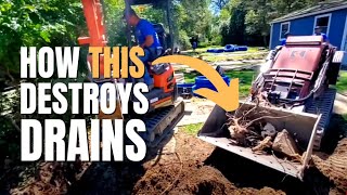 How to Stop Roots From Clogging Your Yard Drain System