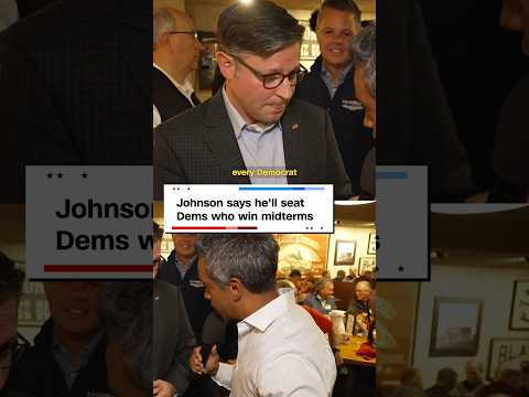 Johnson vows to seat Dems who win midterms
