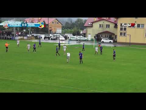 A klasa - Krosno III: STRZELEC Frysztak  - ORZEŁ Lubla - skrót meczu - derby gminy Frysztak