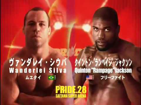 WANDERLEI SILVA VS QUINTON RAMPAGE JACKSON   PRIDE 28 HIGH OCTANE