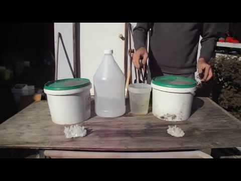 cleaning quartz crystals