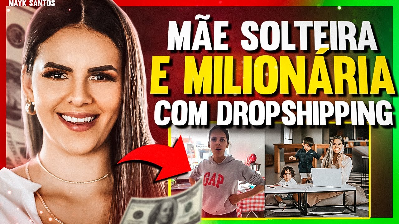 COMO FICAR RICO (2 MILHÕES com DROPSHIPPING sendo MÃE SOLTEIRA) LYNE ALBUQUERQUE podcast #63