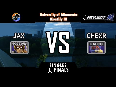 UoM-M3: Project M Singles [L] Finals - Jax (Captain Falcon) vs. Chexr (Falco)