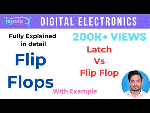 Flip Flop In Digital Electronics | Types Of Flip Flops Circuits | Flip Flop In Digital Logic design