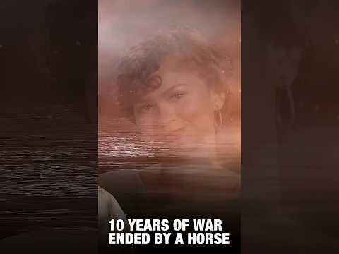 Why did Troy take ten years then fall to one horse? | The Trojan Horse #christophernolan #cinema