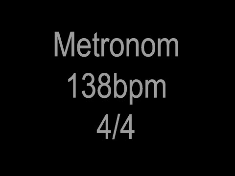 Metronom 138bpm 4/4