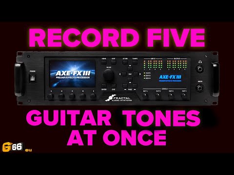 Record FIVE guitar tones at once - Fractal Friday with Cooper Carter #46