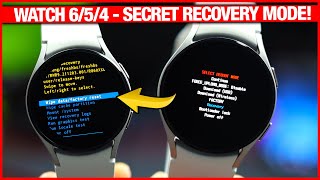 Galaxy Watch 6, 5 & watch 4 Secret Reboot/Recovery Mode!