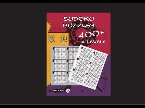 Sudoku Puzzle Book  - Over 400 Puzzles: 4 difficulty levels: Easy, medium, hard and very hard.
