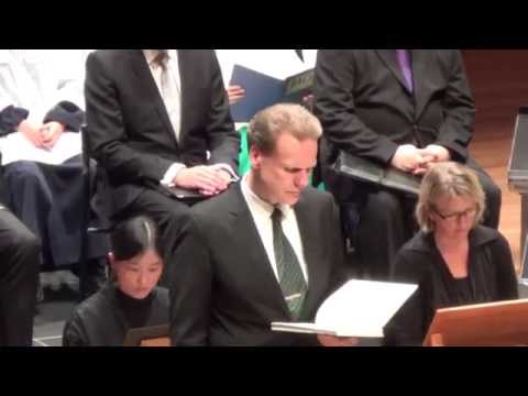 Andreas Weller as Evangelist and Dashon Burton as Christus, in Bach's Matthäus Passion Nr:2