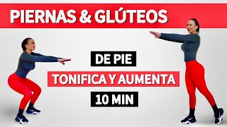 Rutina de 9 Ejercicios para Glúteos Firmes y Piernas Definidas | TONIFICA EN 10 MIN | Sin Equipo