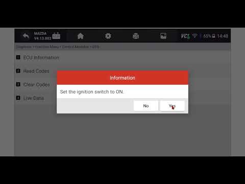 🚗 Fixing Mazda Heavy Steering: Diagnose EPS with YOUCANIC OBD2 Scanner