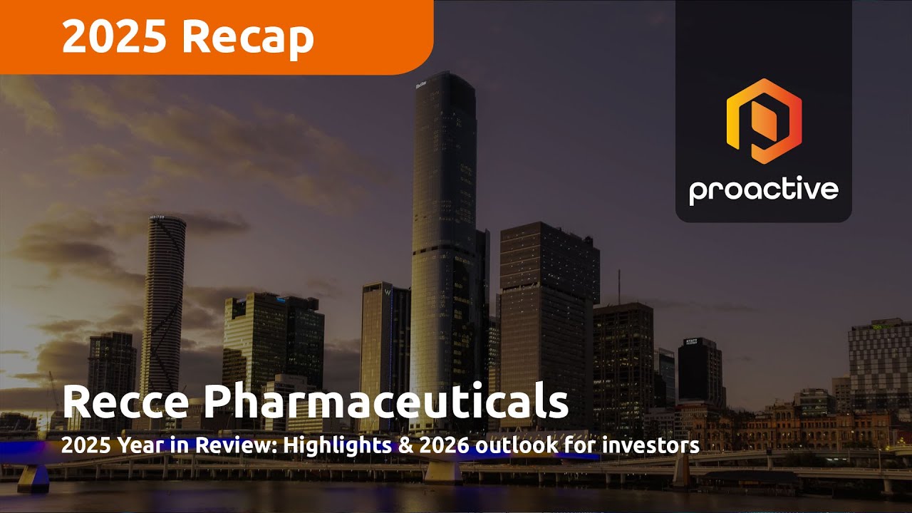 Recce Pharmaceutical CEO James Graham on 2025 milestones and what’s ahea