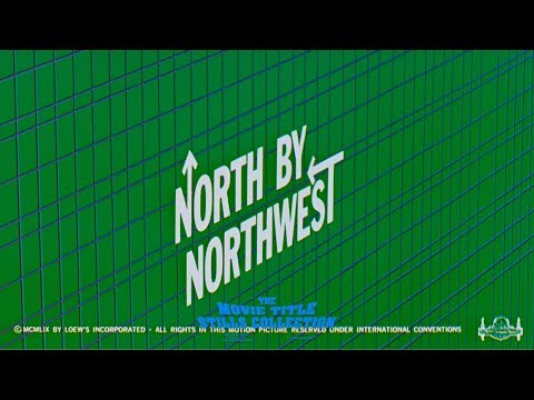 Saul Bass: North by Northwest (1959) title sequence