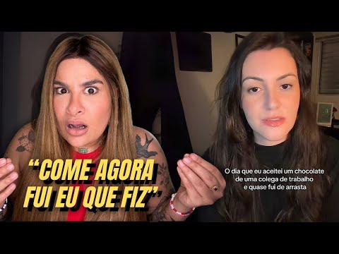 NÃO ESPERAVA ISSO NO BOLO QUE GANHEI DA MINHA AMIGA