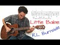 R.L. Burnside - Little Babe - Guitar lesson / tutorial / cover with tablature