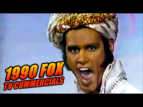 1990 Fox TV Commercials - 90s Commercial Compilation #21