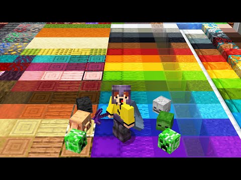 Coletei TODOS os BLOCOS do minecraft survival!