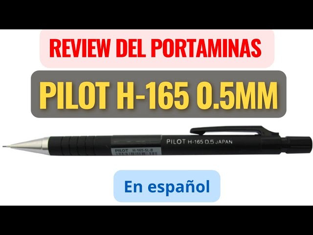 Vídeo relacionado con Pilot - Lote de 5 estuches de 12 minas ENO HB 0,5 mm