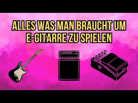 Alles was du brauchst um mit E-Gitarre anzufangen.