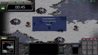 [星海] SC1怒火燎原UED人類線 45秒全劇情速通