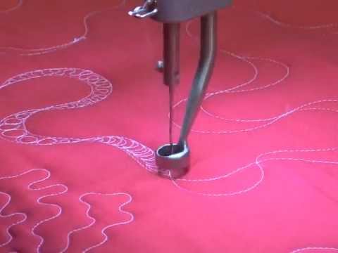 APQS Tutorial: Curling Ribbon Meander