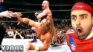 ASLA PES ETMEYEN ADAM KURT ANGLE 😱 WRESTLEMANİA YIL 2005 ! WWE 2K24 !