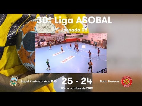 LIGA ASOBAL J05: Ángel Ximénez - Avia P.G. - Bada Huesca 25-24