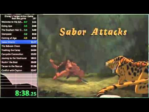 Disney's Tarzan Action Game any% (22:25.65)