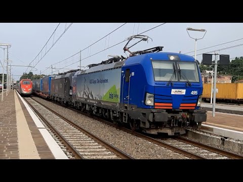 DOPPIA VECTRON BLS, GTS, E494 RAILPOOL E TANTO ALTRO A VICENZA!!