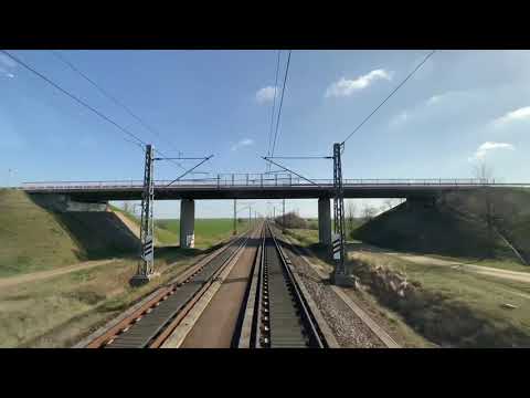 Führerstandsmitfahrt Halle Gbf - Bitterfeld