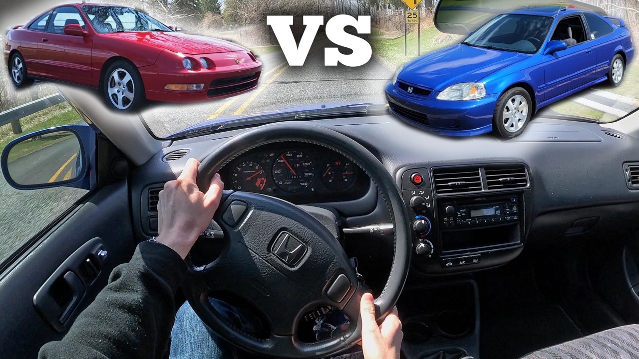 Which Classic Honda Should You Buy? EM1 Civic Si Vs Acura Integra GSR